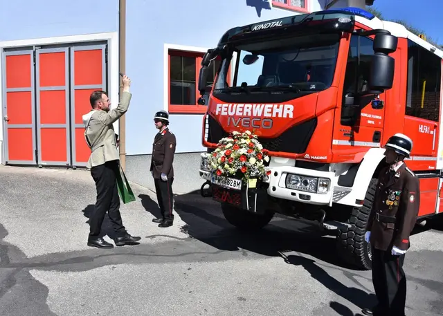 FF Kindtal stellt neues HLF1 in Dienst, es ersetzt altes Rüstfahrzeug