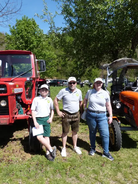 Ein Blickfang beim 12. Oldtimertreffen: Klassiker auf zwei, vier und mehr Rädern sorgten in Unterrabnitz für nostalgische Stimmung. | Foto: Vanessa Wittmann