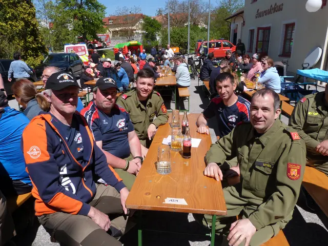 Gelebte Kameradschaft, natürlich auch bei der Freiwilligen Feuerwehr Glashütten.  | Foto: Vanessa Wittmann