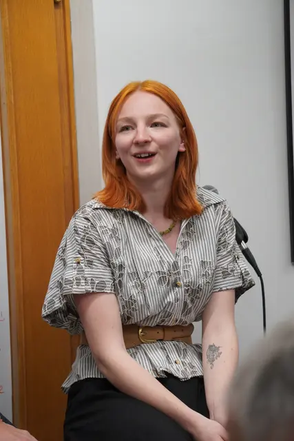 Martina Ruech zeigte eine junge Blickweise auf das Thema Vergänglichkeit.  | Foto: AMG