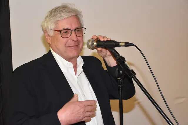 Franz Peiffer aus Perg. Jahreshauptversammlung HeimatvereinPabneukirchen 2026 im GH Fsichelmaier. | Foto: Robert Zinterhof