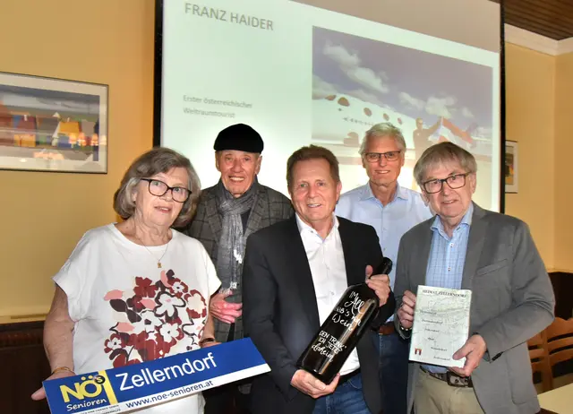 Erster Österreicher im All berichtet vom Flug, seine Sicht auf die Erde