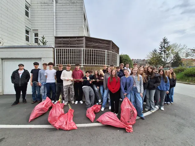 HAK/HAS-Schüler reinigten 2026 die Stadt erfolgreich