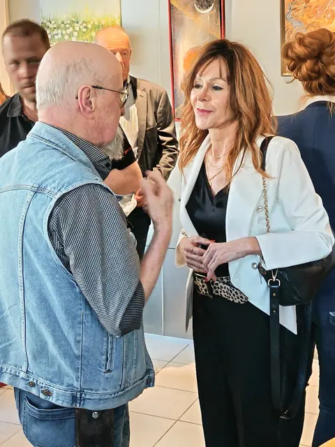 Salvatore Mainardi im Gespräch mit Dir. Johanna K. Penz | Foto: lichtsinn