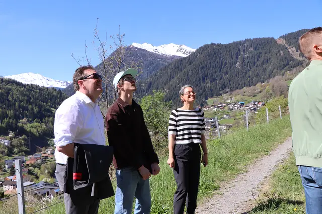 LR René Zumtobel, Thomas Hofer und Elisabeth Steinlechner. | Foto: Thomas Seelos