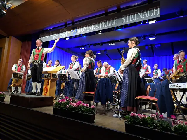 Kapellmeister Jakob Grissemann und die MK Steinach