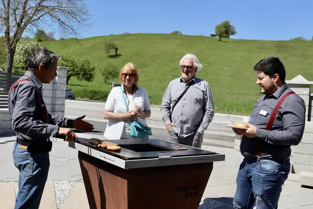 Das Betonsteinwerk Forchtenstein blickt auf eine lange Familiengeschichte zurück und wird heute in dritter Generation mit viel Engagement und neuen Ideen weitergeführt. | Foto: MeinBezirk / Alejandra Ortiz