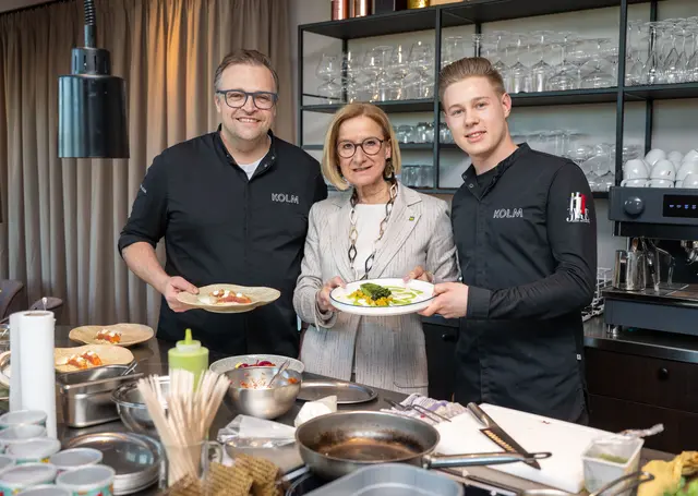 LH Mikl-Leitner besucht Restaurant Kolm in Arbesbach