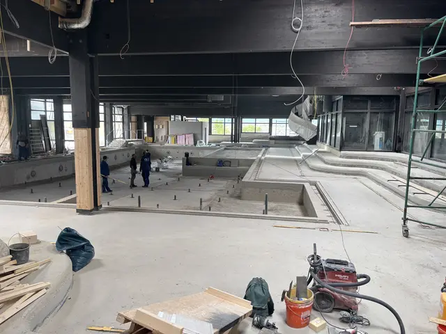 Hallenbad Neusiedl – Baustelle läuft nach Plan, fertig bis Ende 2026