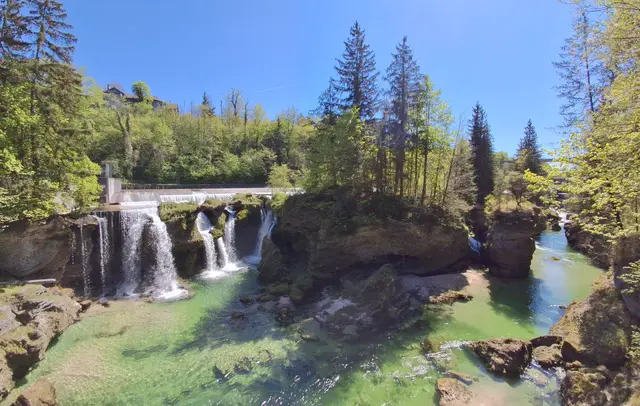 Der TRAUNFALL in Roitham....