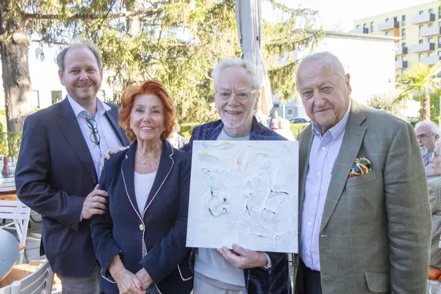 Niki Klingohr, Inge Klingohr, Tone Fink, Rudolf Klingohr | Foto: Jürgen Hammerschmid