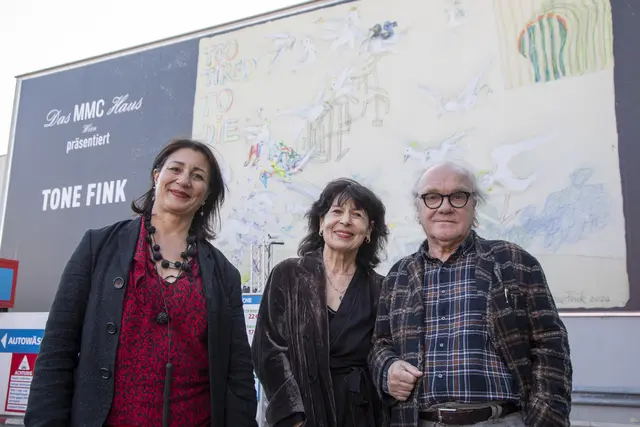Veronica Kaup-Hasler, Monika Helfer mit Ehemann Michael Köhlmeier | Foto: Jürgen Hammerschmid