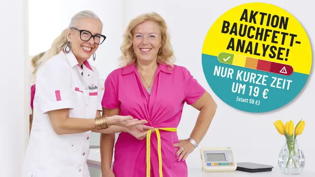 Ein Blick hinter die Kulissen des Stoffwechsels: Die easylife Bauchfettanalyse macht sichtbar, was im Körper wirklich zählt – jetzt für kurze Zeit zum Aktionspreis.