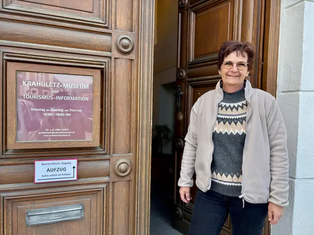  Elisabeth Frank öffnet im Krahuletz-Museum regelmäßig die Türen. | Foto: Markus Kahrer