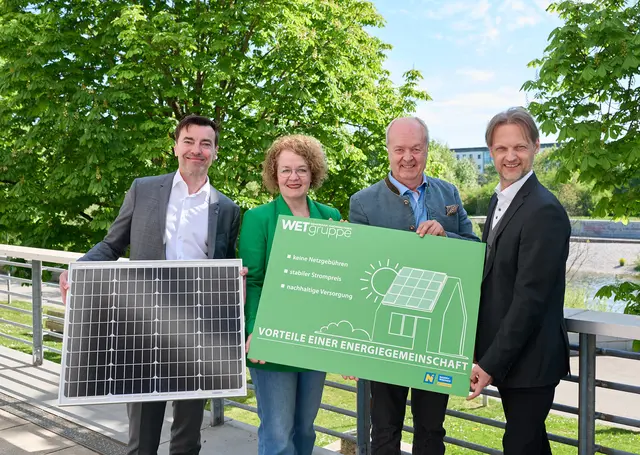 Pilotprojekt für Photovoltaik im Wohnbau gestartet