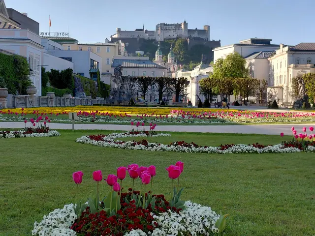 Frühmorgens im Mirabellgarten  | Foto: H.Bachinger