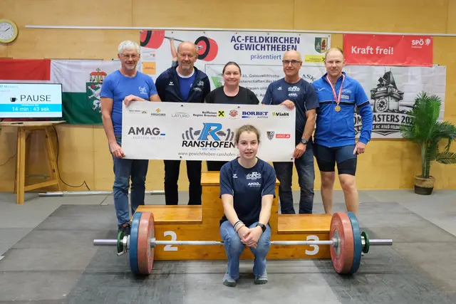 Österreichische Masters-Meisterschaften: Ranshofen holt fünfmal Gold und einmal Silber