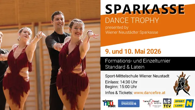 Tanzsport der Spitzenklasse bei der „Sparkasse Dance Trophy“