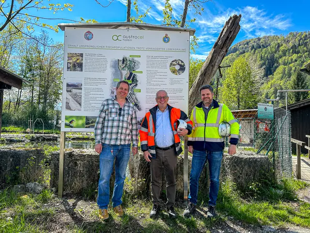 Neue Schautafel macht Schutz heimischer Fischarten sichtbar