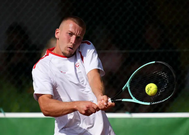 Syl Gaxherri ist Hoffnungsträger für die GAK-Herren.  | Foto: GAK Tennis