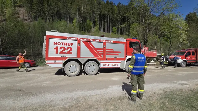 Auch mit Großtanklöschfahrzeugen wird die Wasserversorgung sichergestellt. | Foto: Presseteam BFVRA / Konrad