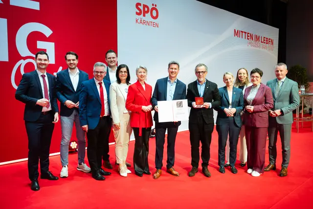 Herwig Seiser mit der Viktor-Adler-Medaille ausgezeichnet