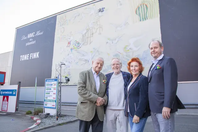 Rudolf Klingohr, Tone Fink, Inge und Niki Klingohr | Foto: Jürgen Hammerschmid