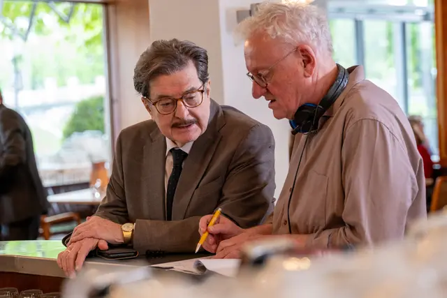 Erwin Steinhauer und Erhard Riedlsperger | Foto: Satel Film