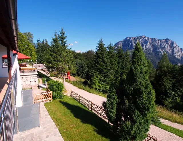 Die Grünbergalm bietet einen traumhaften Ausblick.  | Foto: Grünbergalm