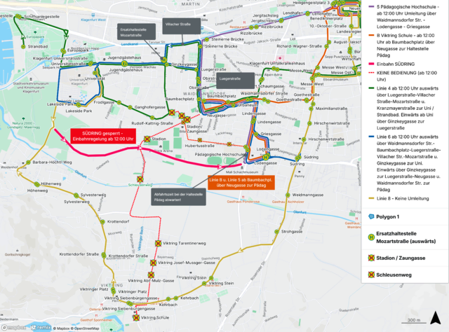 Hier die Route. | Foto: STW