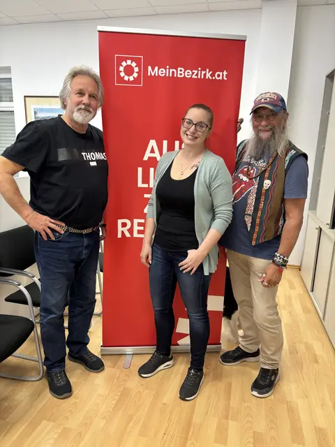 Peter Zezula, Jenny Reisner und "Che" Scherzer. | Foto: MeinBezirk