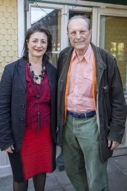 Veronica Kaup-Hasler, Christian L. Attersee | Foto: Jürgen Hammerschmid