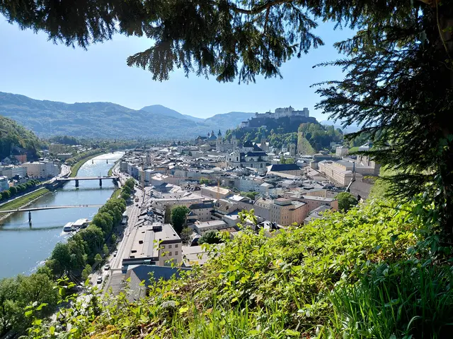 Salzach und Festung Hohensalzburg  | Foto: H.Bachinger