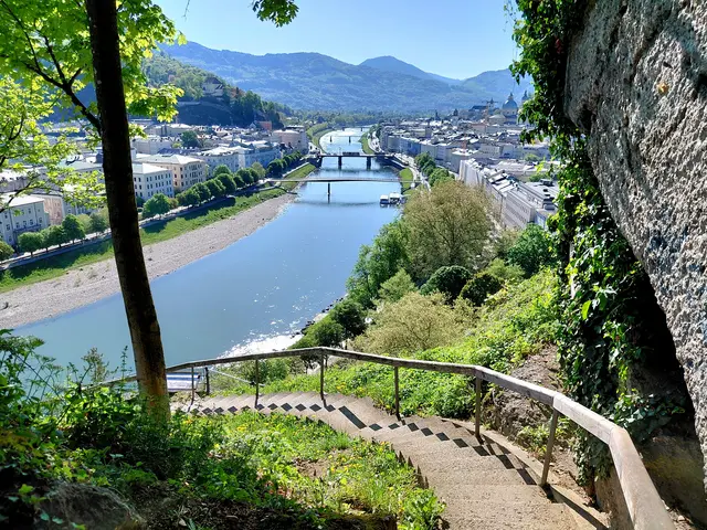Abgang zur Humboldt Terrasse.  | Foto: H.Bachinger