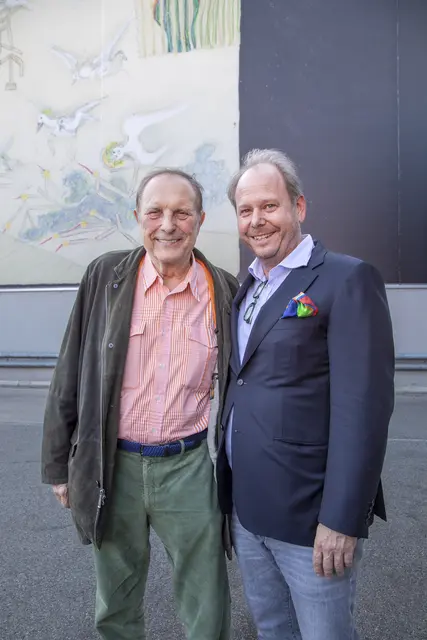 Christian L. Attersee, Niki Klingohr | Foto: Jürgen Hammerschmid