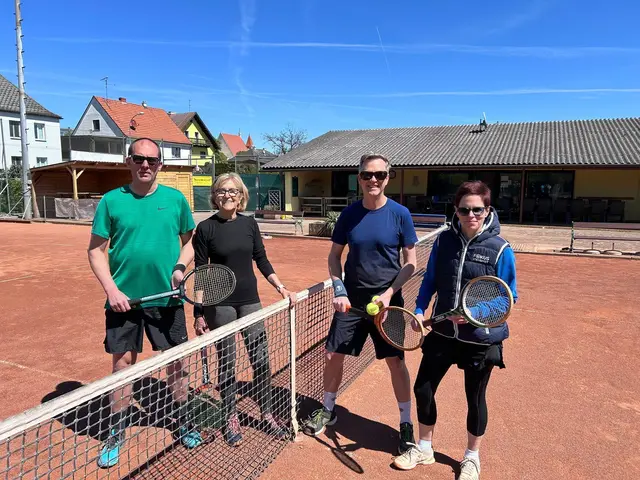 Bei idealem Wetter fiel in Eggenburg der Startschuss in die neue Tennissaison. | Foto: TC Eggenburg