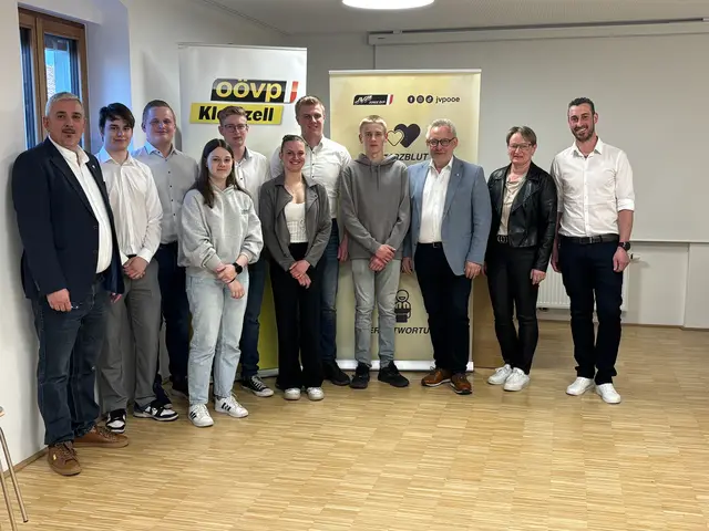 Die JVP hat sich in Kleinzell neu aufgestellt. | Foto: JVP