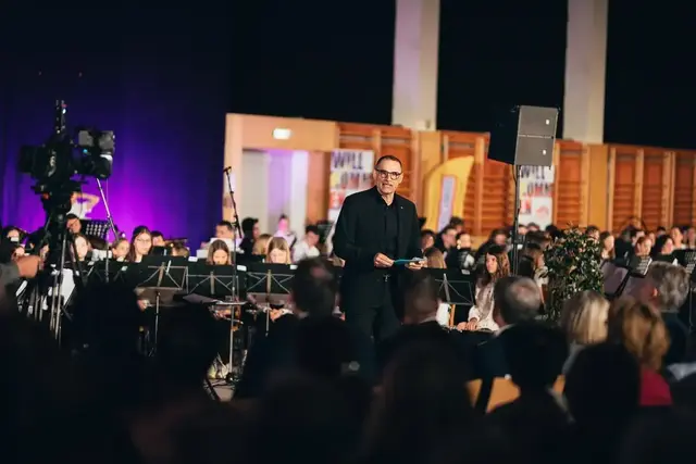 Anfang des Jahres präsentieren die Musikschülerinnen und Musikschüler stets ihr Können im Konzert der Big Bad und des Blasorchesters in Fehring. | Foto: Sebastian Friedl