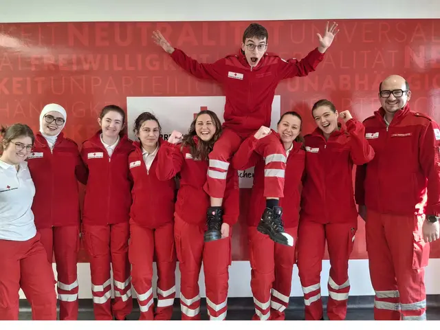 Der Spaß kam bei der Ausbildung nicht zu kurz. | Foto: OÖRK/Engertsberger