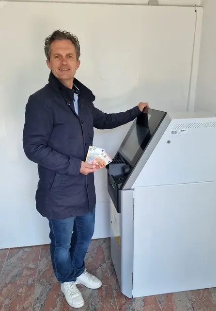 Der neue Bankomat Ebenthal ist in Betrieb. | Foto: Gemeinde
