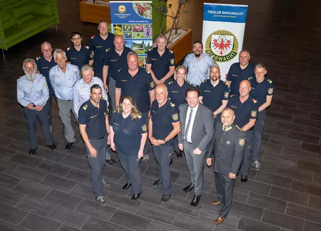 Tiroler Bergwacht: Landesausschusssitzung mit Neuwahlen und Ehrungen | Foto: Tiroler Bergwacht/Liebl
