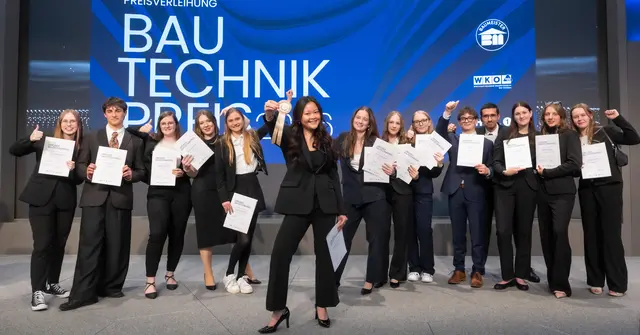 Sechs Schüler aus dem Bezirk erfolgreich bei Oö. Bautechnikpreis