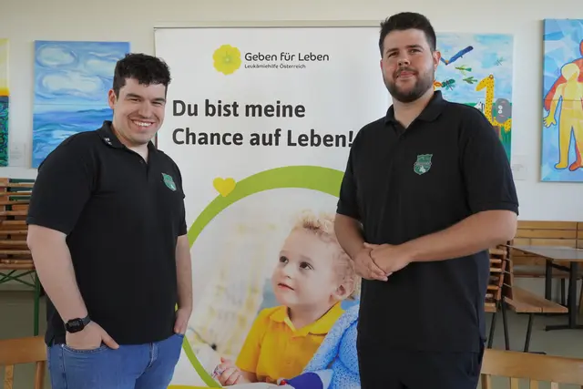 Zahlreiche Menschen folgten dem Aufruf des Vereins "Geben für Leben - Leukämiehilfe Österreich" und des Burschenvereins und nahmen an der Typisierungsaktion teil.  | Foto: MeinBezirk / Jennifer Flechl