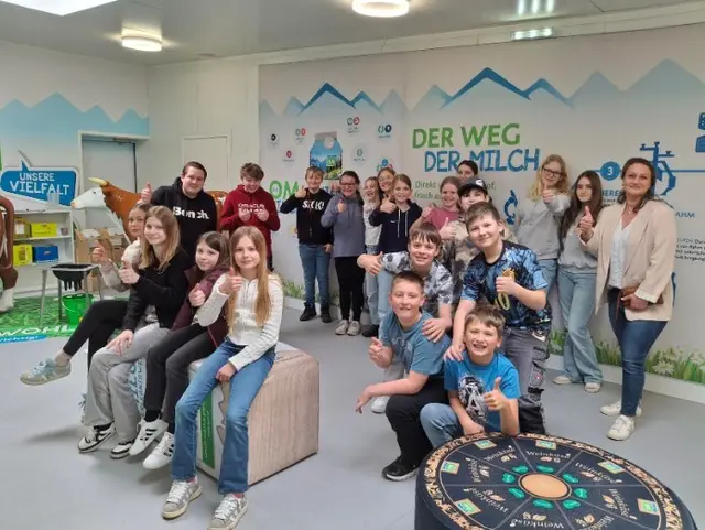 Besuch in der Obersteirischen Molkerei