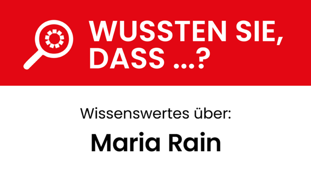 Fakten über Maria Rain