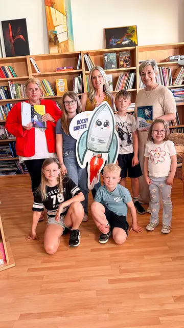 Lesung, Bastelspaß und galaktische Abenteuer: In der Stadtbücherei Mattersburg wurde die "Lange Nacht der Bibliotheken" zu einem unvergesslichen Erlebnis für Kinder und Eltern. | Foto: Iris Schachinger-Koller