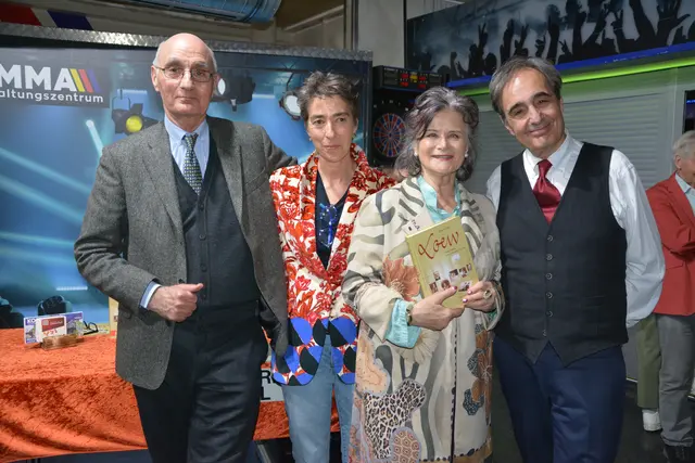 v.l. David Gulda, Dr. Claudia Hellebart, Hedi Wechner und Paul Gulda | Foto: Veronika Spielbichler