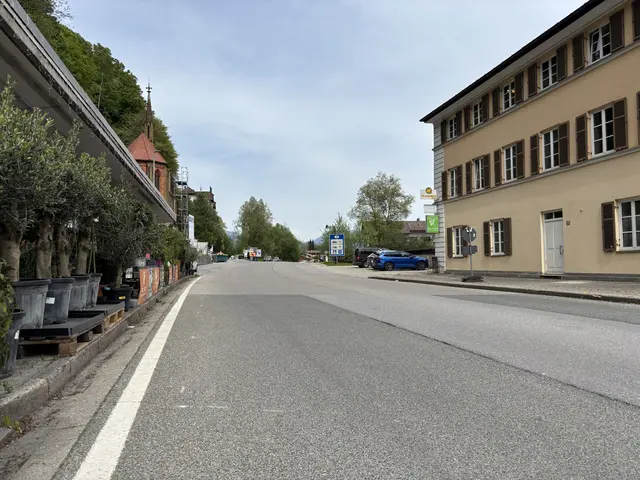 Sperre ab 18. Mai 2026 in Kiefersfelden. Der Verkehr kann hier nicht mehr durch den Ort fahren. | Foto: Barbara Fluckinger