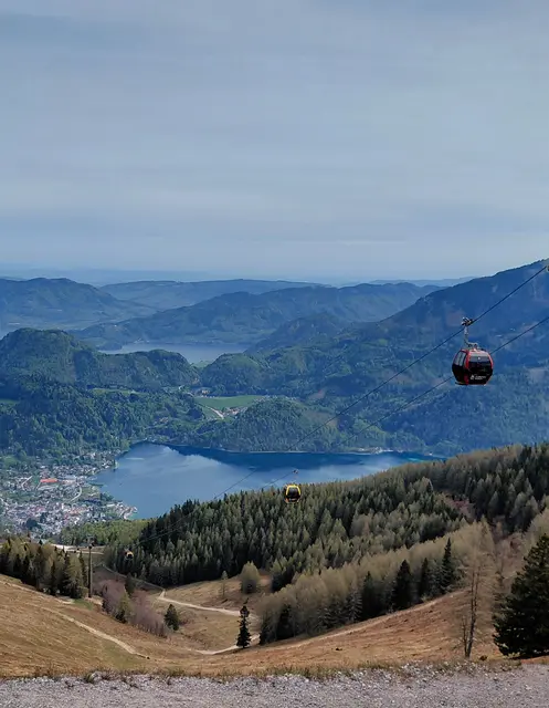 Mit der Gondel auf's Zwölferhorn  | Foto: H.Bachinger