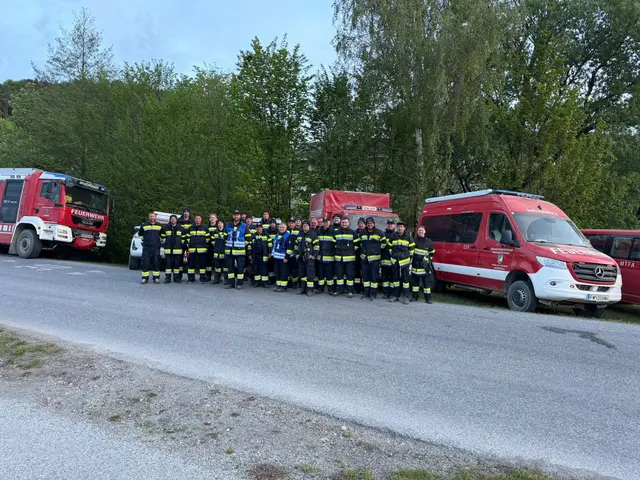 Die Feuerwehren aus dem Bezirk Murau standen im Einsatz.  | Foto: BFV Murau ( EOLM Walter HORN, OBI Manuel ESTERL, OBI Mario STOCK)